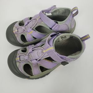 Keen Newport sandals waterproof girls 13 purple grey
